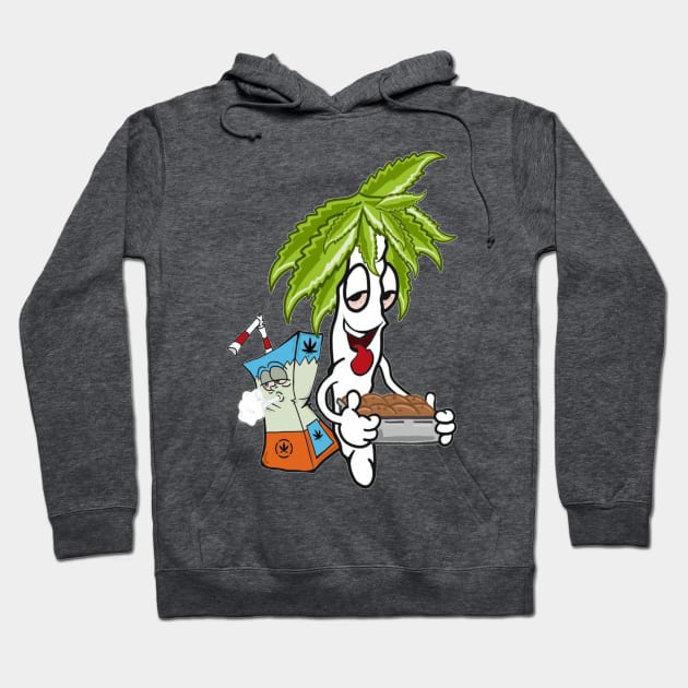 juice and Rolling Bob Hoodie by IssaSnackllc